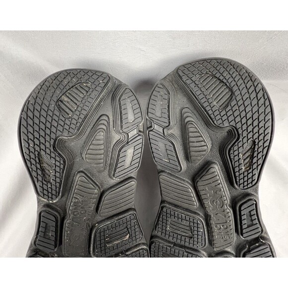 HOKA One One Bondi 7 Womens Sz 9 D Wide Running Shoes 1110531 BBLC Triple Black - Picture 12 of 13